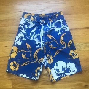 Beach Rays Boys M Medium Swim Trunks Board Shorts